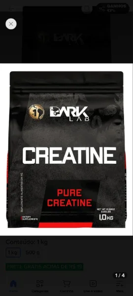 Creatina Dark Lab 1kg